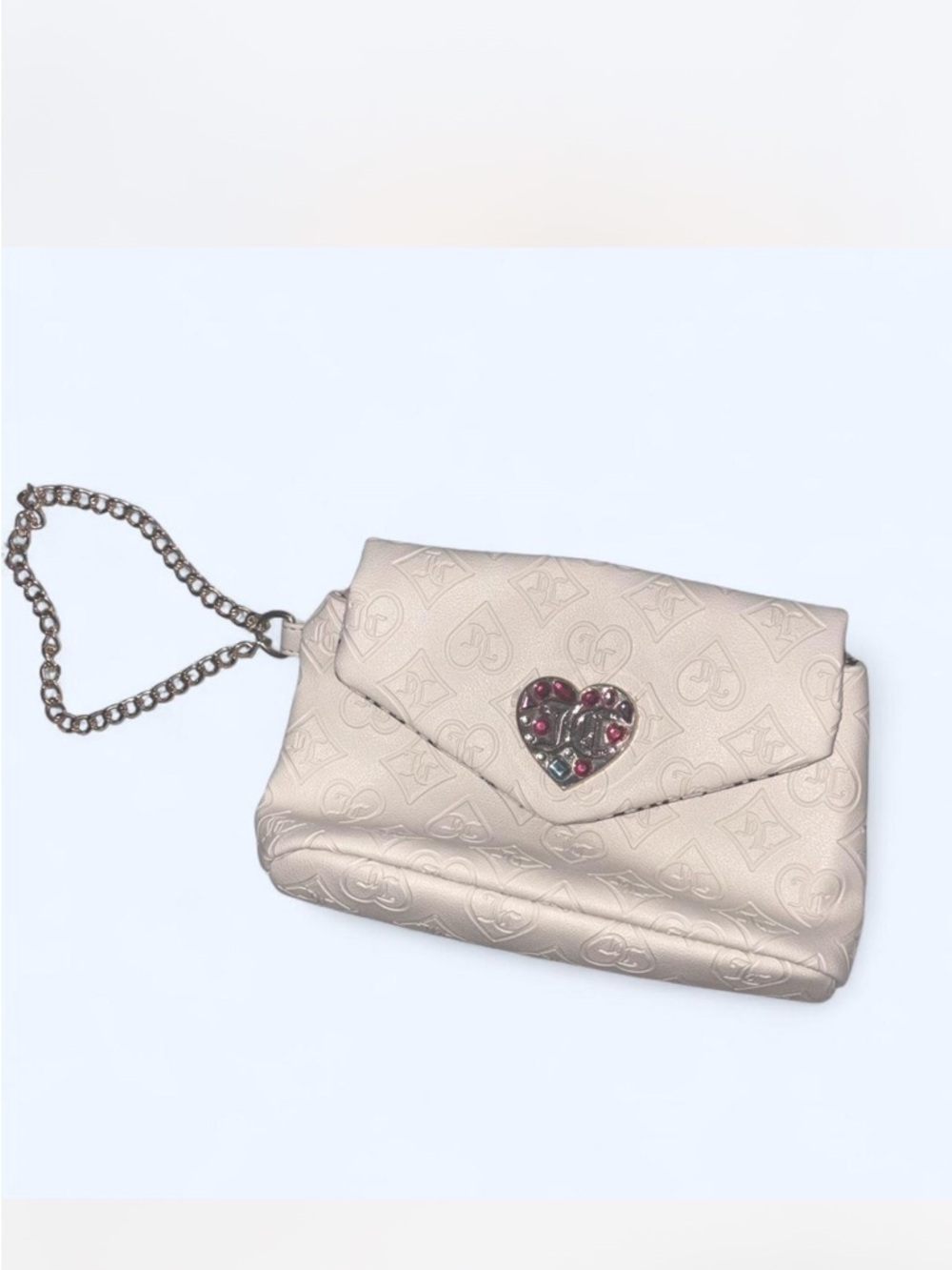 Juicy couture Embossed Heart-Accented purse